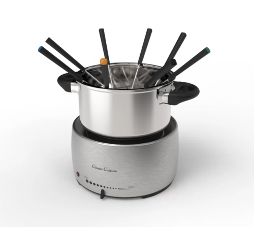 Classic Cuisine Stainless Steel Fondue Set