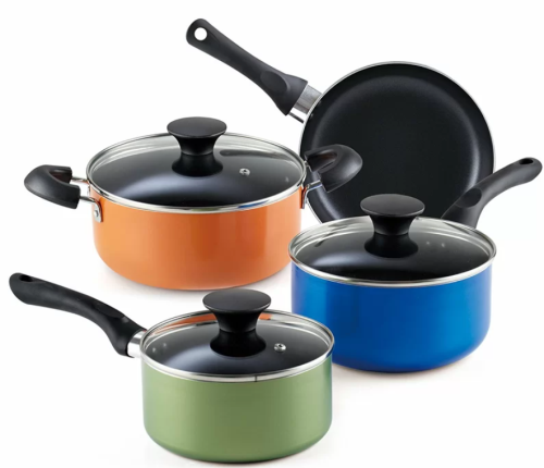 Cook N Home 7-Piece Starter Non-Stick Cookware Set