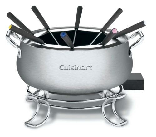 Cuisinart 3 qt. Stainless Steel Electric Fondue Set