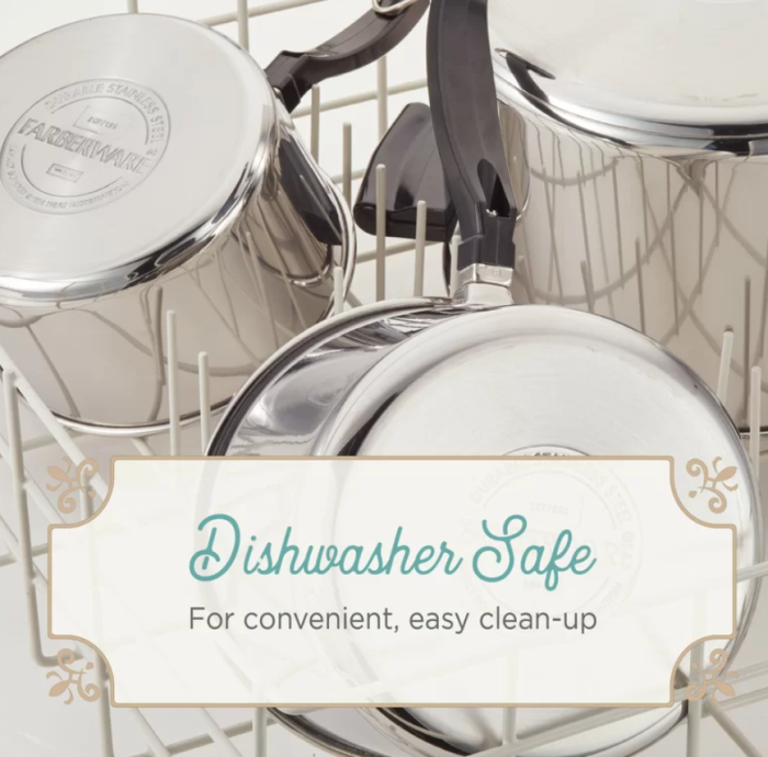 Farberware Classic Series Stainless Steel Saucepot with Lid - Image 5
