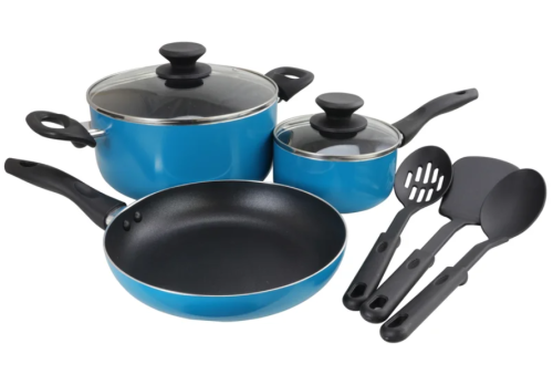 Gibson Home Palmer 8 Piece Non Stick Cookware Set