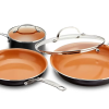 Gotham Steel College 5 Piece Aluminum Non Stick Cookware Set
