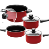 Imperial Home 7 Piece Carbon Steel Cookware Set