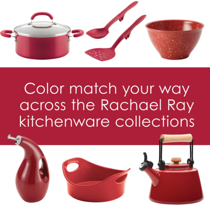 Rachael Ray Enamel on Steel 12-Quart Stockpot with Lid - Image 4