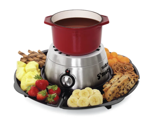 Salton Stainless Steel Fondue Set