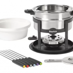 Starfrit 1.7 qt. Stainless Steel Fondue Set