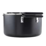 Farberware Cookstart Nonstick Straining Saucepot, 6-quart, Black